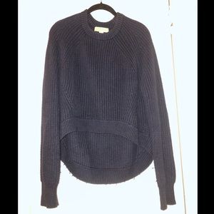 Navy Michael Kors Knit Sweater Size Small